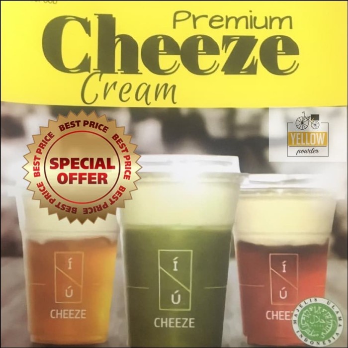 

CHEESE CREAM/ Cheese Foam / Topping Cheese Tea/ cheese tea