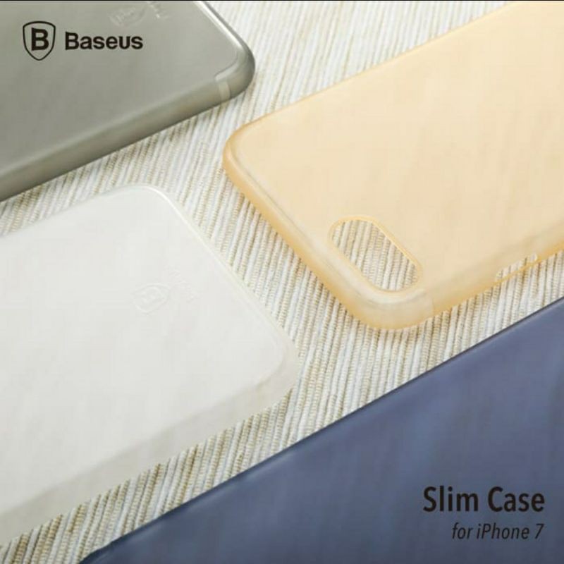 PROMO Baseus Super Slim Case Iphone 7 4.7&quot; Stylish Choice