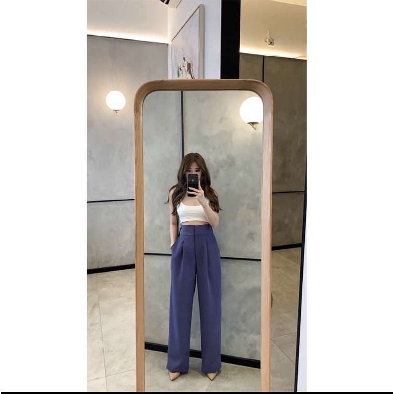 READY Goulding Amalfi HW Cullote PRUSSIAN BLUE Size XL (Siap Kirim)