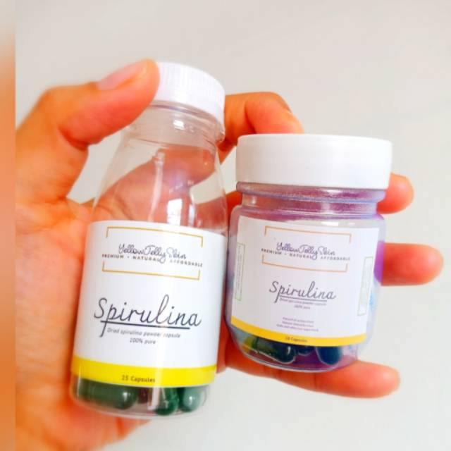 Masker Spirulina isi 25 kapsul