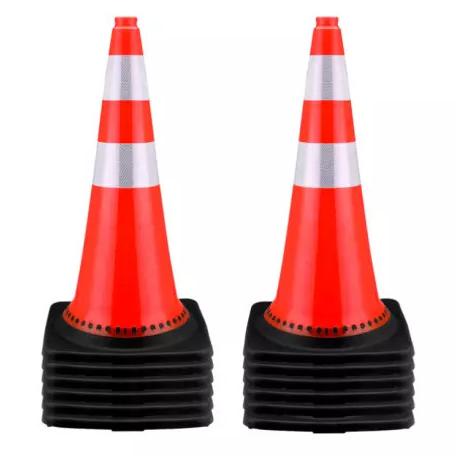 TRAFFIC CONE RUBBER 75CM/KERUCUT PARKIR