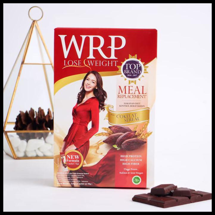 

WRP MEAL REPLACEMENT CHOCOLATE CEREAL 324G (6 Sachet) GRATIS ONGKIR