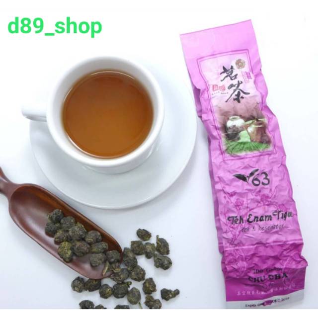 

Teh 63 Chu Cha 100 gram / Teh Oolong Bulat Besar T63 ( Teh Kesehatan )