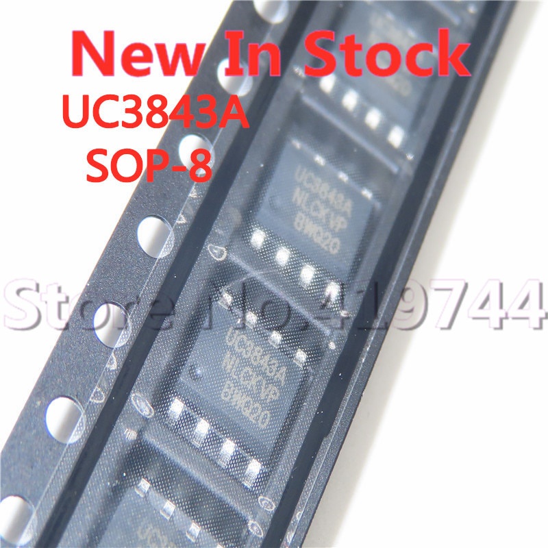 5pcs Ic Uc3843 Uc3843A Uc3843Ad1R2G Sop-8 Power Management