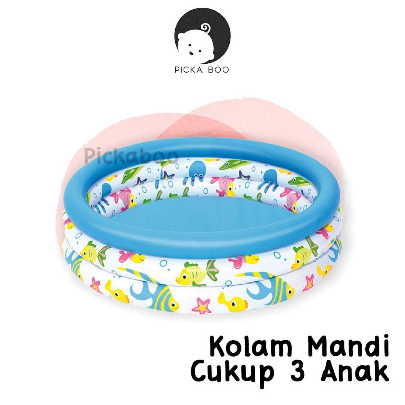 Bestway Kolam Renang Anak Murah Mandi Bola 51008/51009 Paket Lengkap