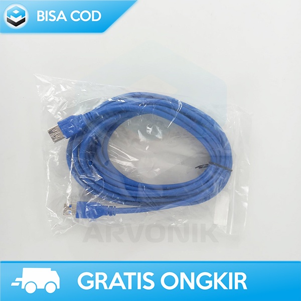 KABEL MULTIFUNGSI USB 3.0 EKSTENSI SAMBUNGAN KOMPUTER 5M EXTENTION A27