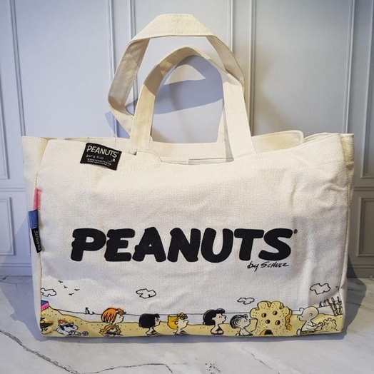 Z*RA Snoppy Peanuts Canvas Bag