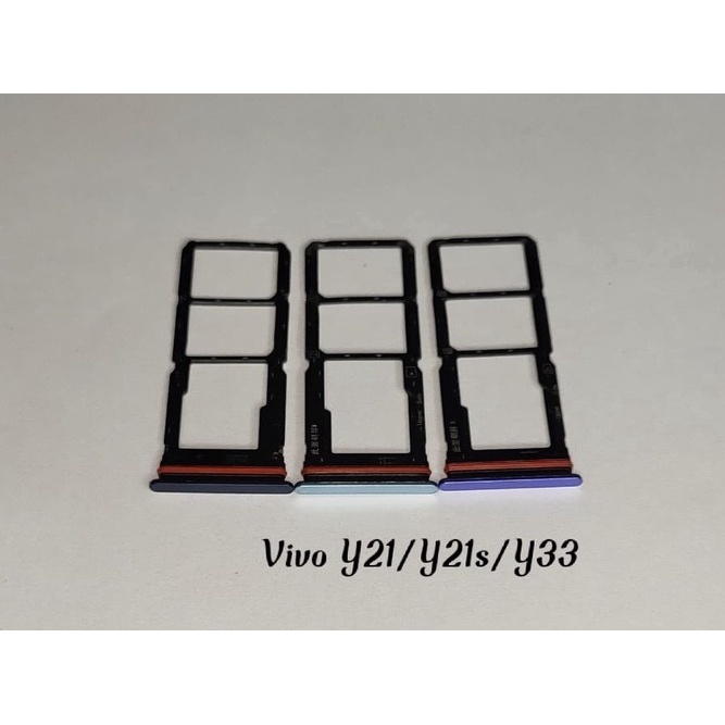 Slot Tempat Dudukan Simcard Simtray Sim Tray Card Lock Vivo Y21s Y21 Y33