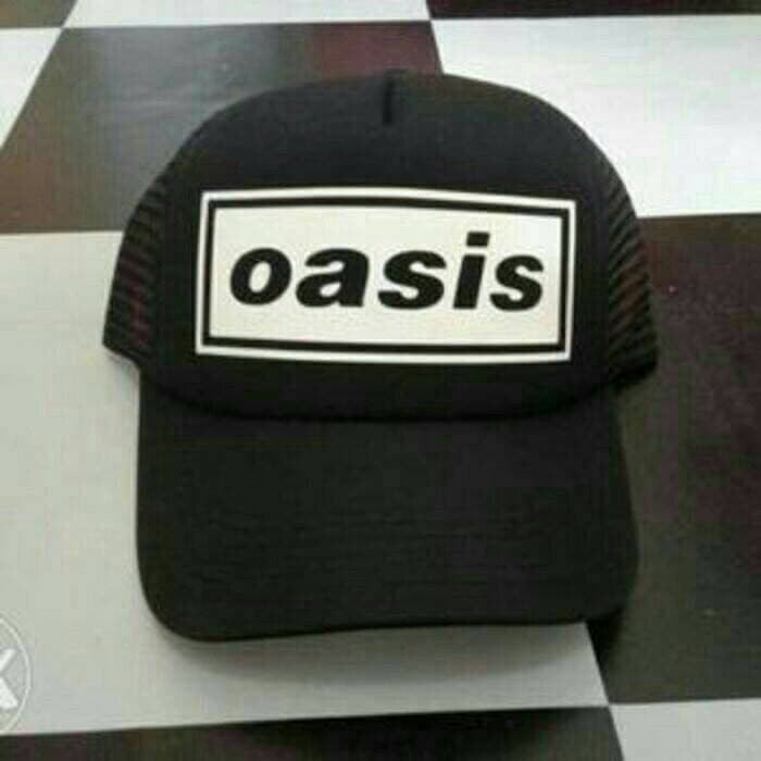 Topi Trucker Jaring Nike Oasis Hurley Tukang bal Jangan Lupa Bahagia