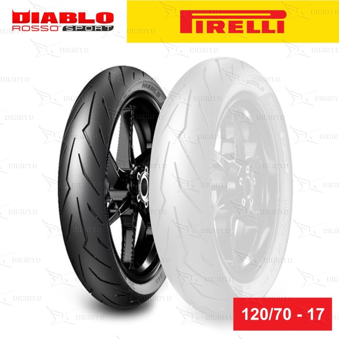Ban Pirelli Diablo Rosso Sport 120/70-17