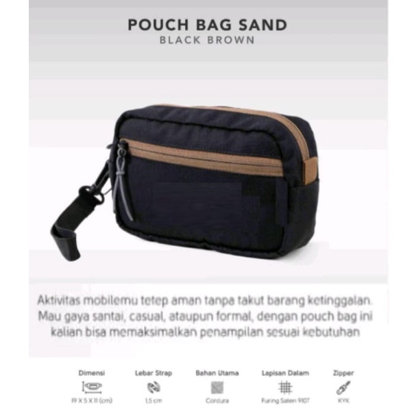 Clutch Pria - Hand Bag pria - sling bag Pria - Tas Hp - Tas Dompet - Tas Kecil Pria - Tech Wear - Ta