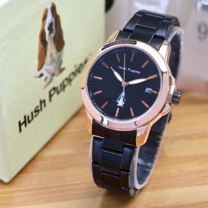 Jam Tangan Pria HushPuppies Tanggal Aktif Diameter 3.8cm#jamtanganpria