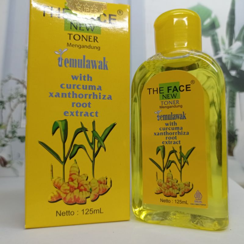 Toner Temulawak The Face BPOM 125 Ml BPOM