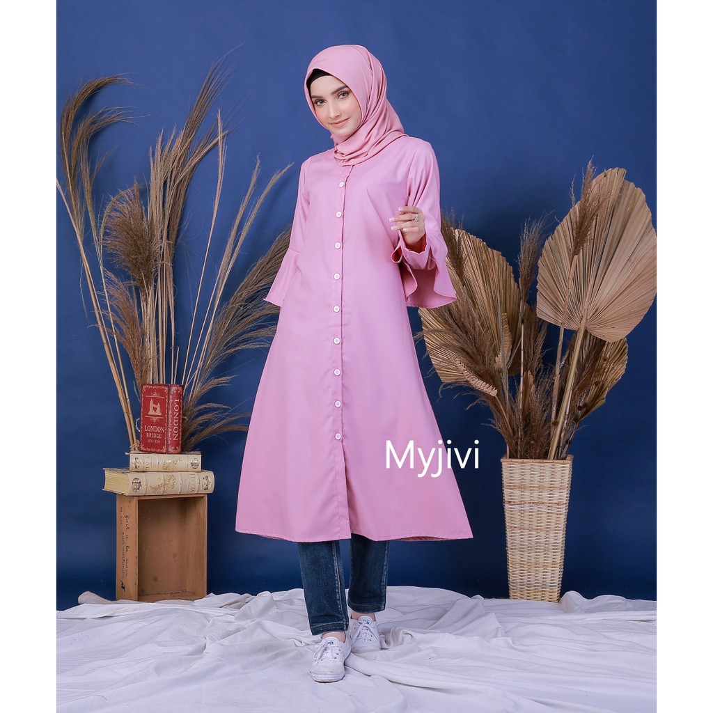 RUFFLE TUNIC TOYOBO BY MYJIVI