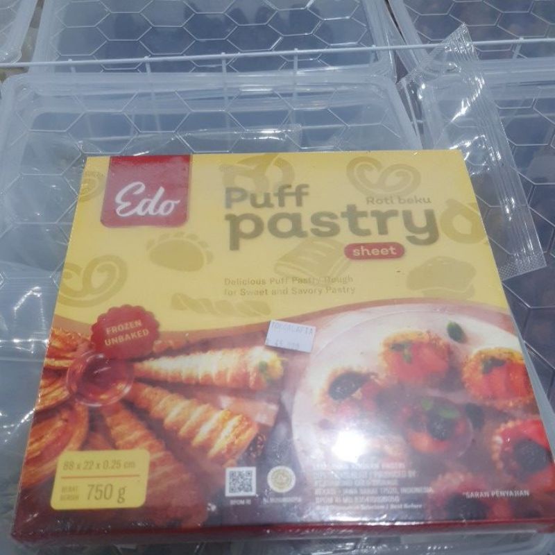 

Puff Pastry Edo 750gram