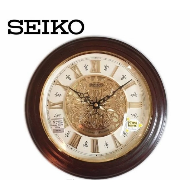 Seiko QXM342#QXM342#QXM342B#jam dinding Seiko qxm342#wall clock Seiko Qxm342#Jam dinding Seiko bunyi