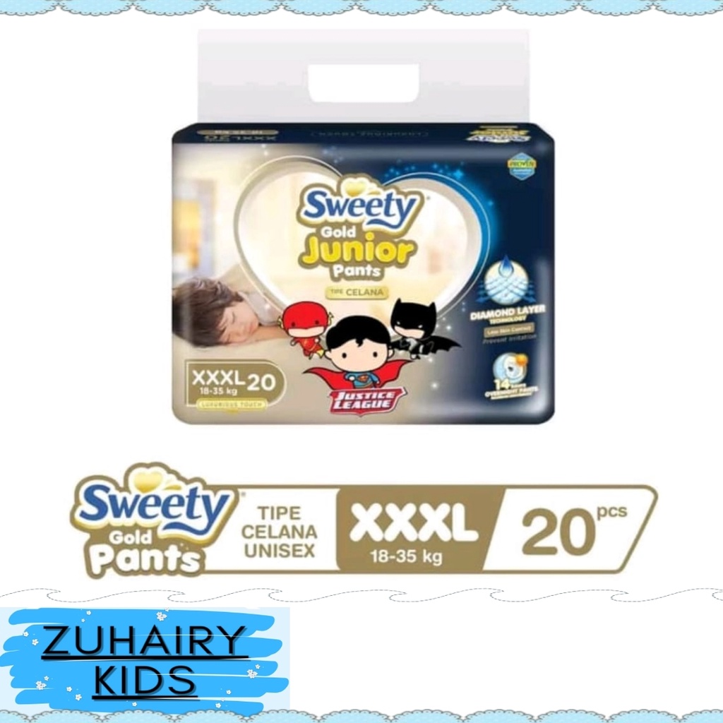 Sweety Gold Junior Night Pants XXXL20  XXXL 20