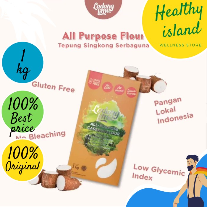 

Tepung Serba Guna Tanpa Pewarna Ladang Lima 1 kg