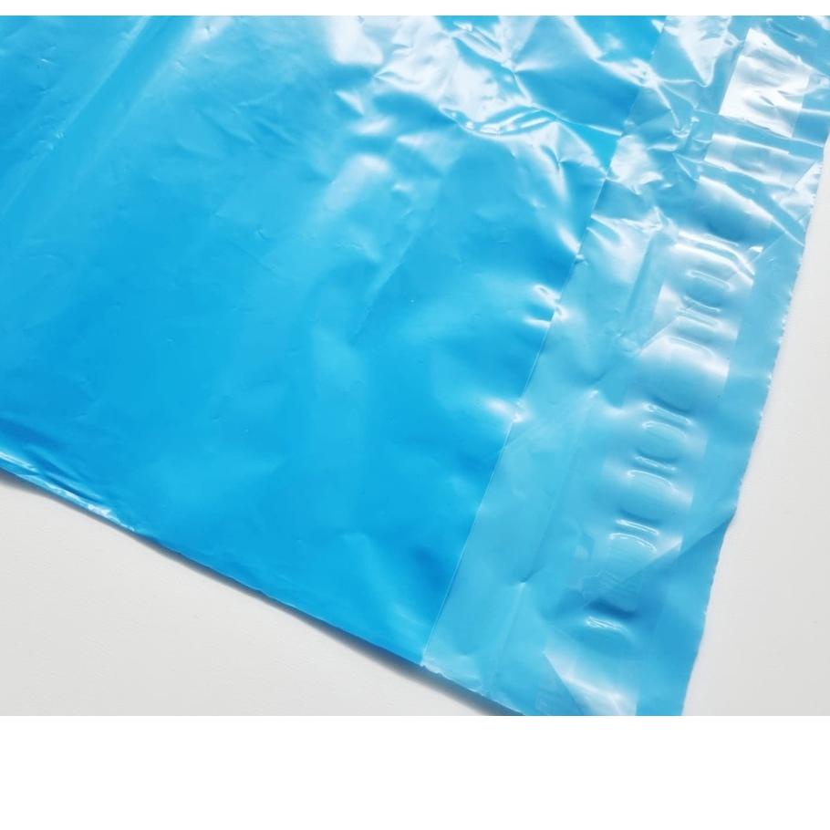 

Terlaris POLYMAILER ±100PCS 20x30CM BIRU LANGIT PREMIUM GLOSSY PLASTIK POLYMAILER SKY BLUE 100% Awet !!