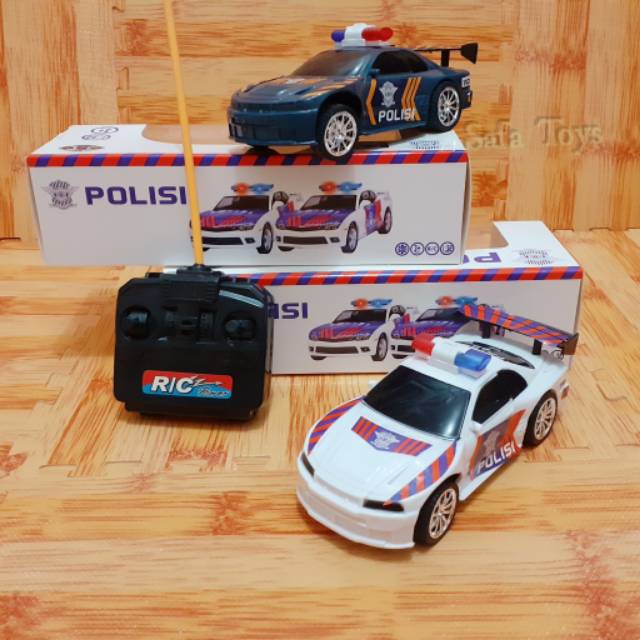 RC Mobil Polisi | Mainan Edukasi Anak mobil remot control Mobiĺ Polisi