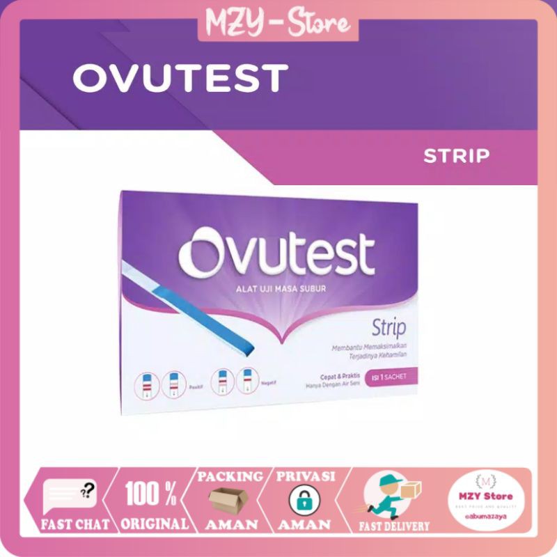 Ovutest Strip - Alat Uji Masa Subur Tes Kesuburan