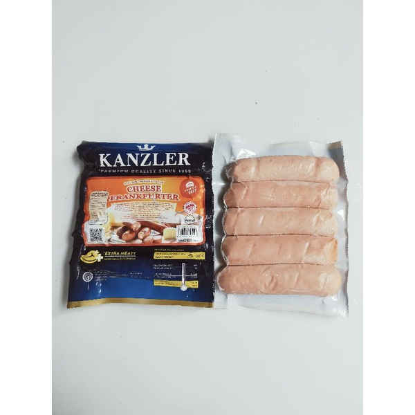 

Kanzler Cheese Frankfurter 360 gr