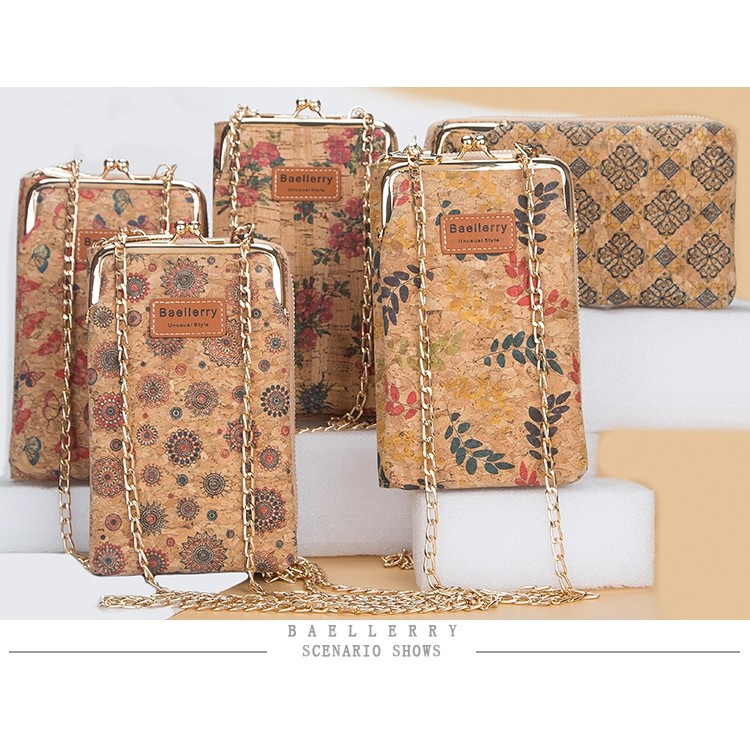 TERBARU - Dompet HP Wanita Cewek Tas HP Wanita Selempang Tas Baellerry Motif Terbaru 52.ID