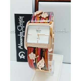 jam tangan wanita Alexandre Christie Original AC 2504 LH PKRG
