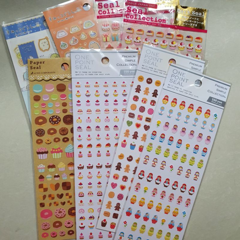 

seal sticker for scrapbook and journal