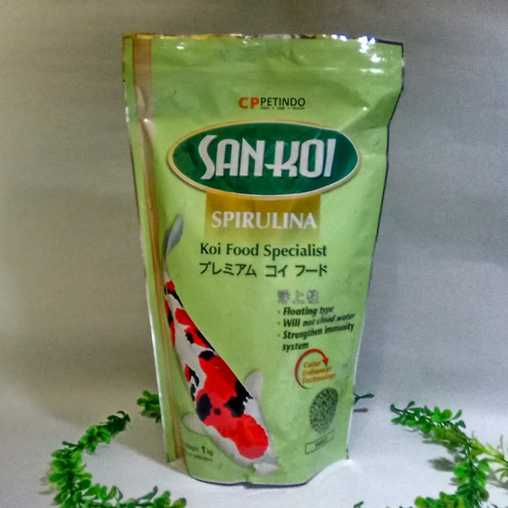 SANKOI SAN KOI 1Kg  SIZE S PAKAN KOI/ MAKANAN KOI/PAKAN KOI