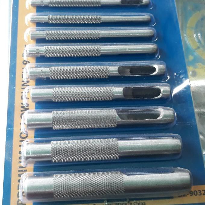 

Favorit] Plong Alat Pelubang /Alat Pembolong Kulit 9Pcs