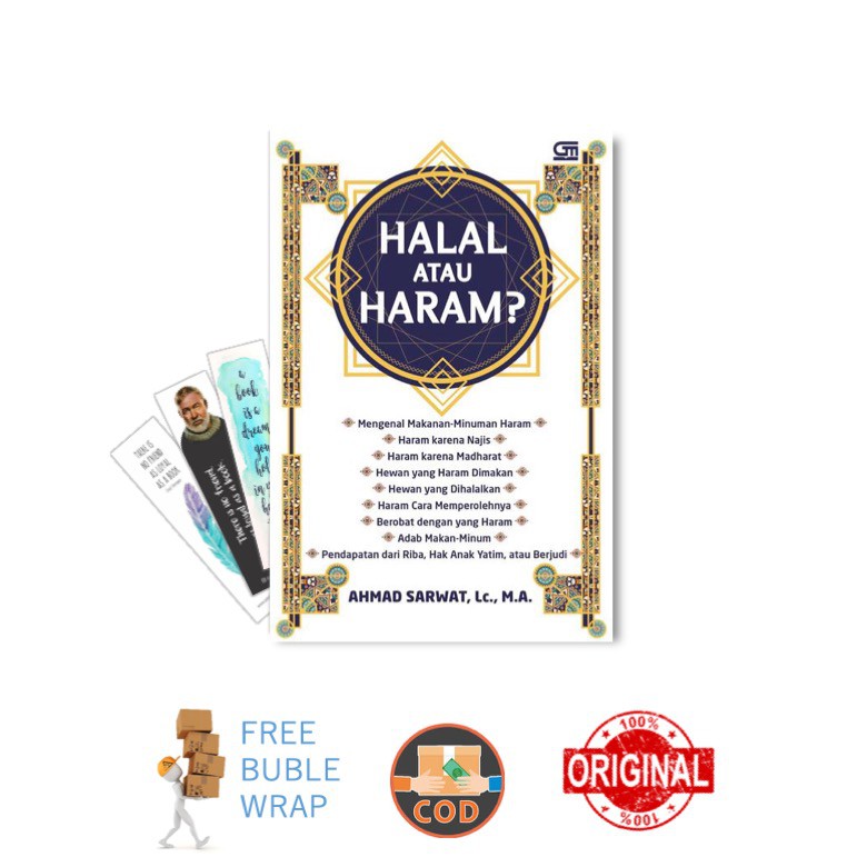 Halal Atau Haram  Kejelasan Menuju Keberkahan (Cover Baru)