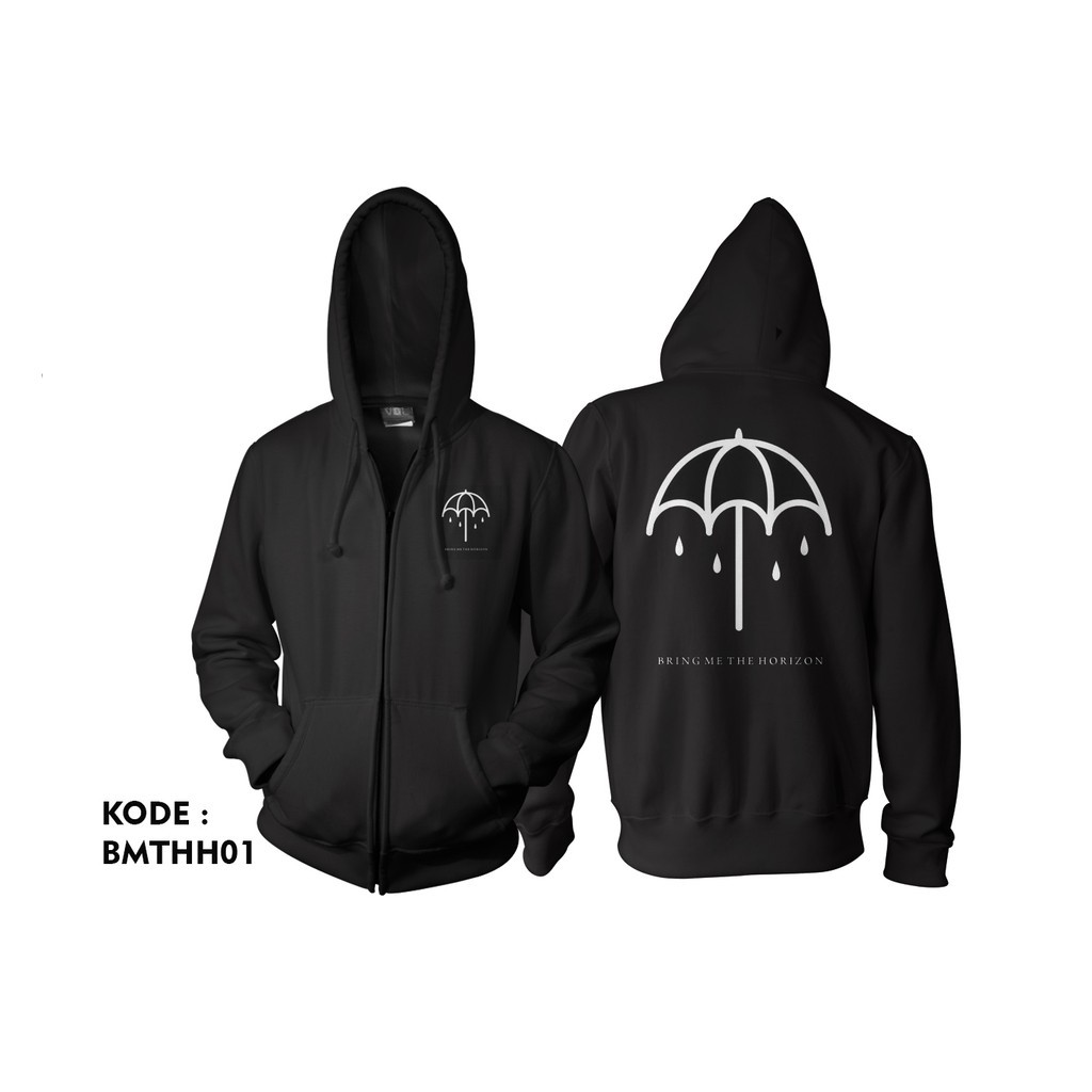 TERLARIS Jaket BMTH BIG SIZE L XL 2XL 3XL 4XL/Jaket Music/Jaket Screamo/Jaket Deathcore/Fleece premi