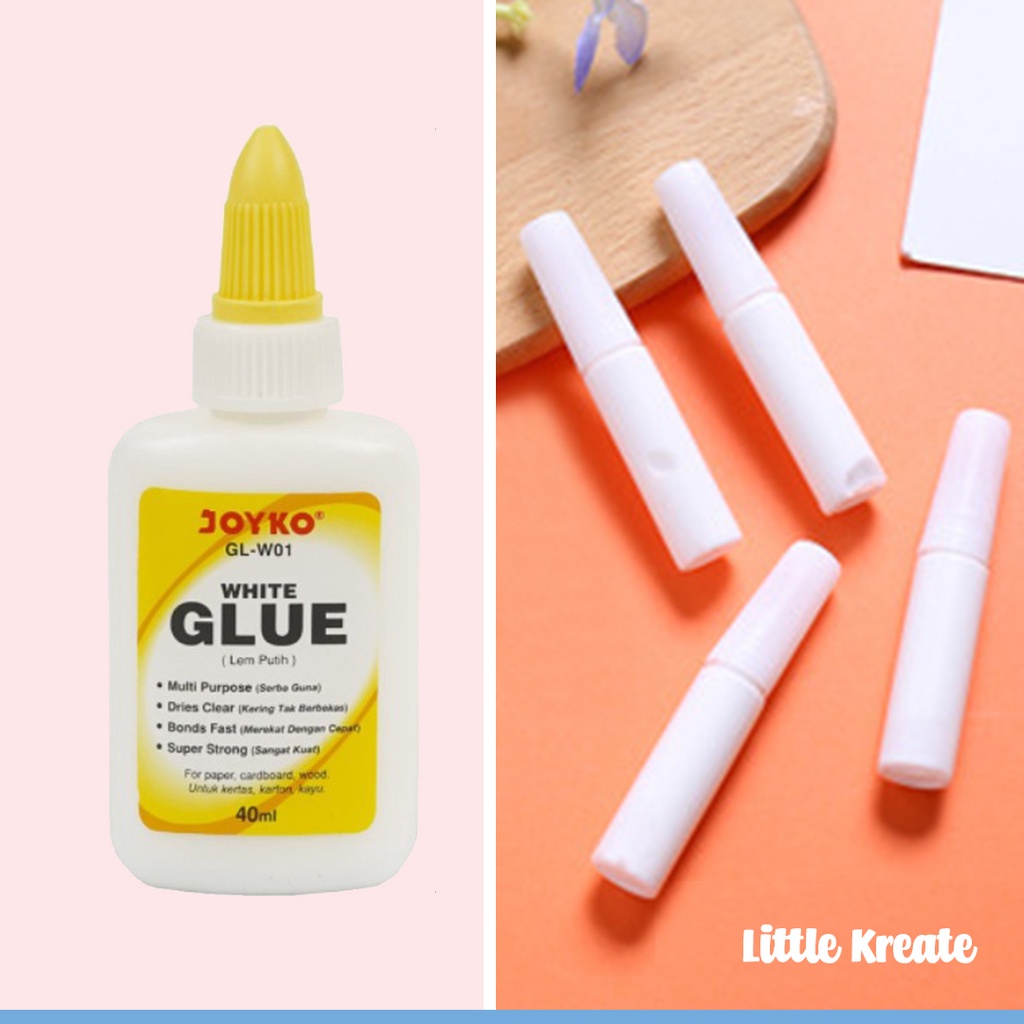 

Lem Putih Serbaguna 6ml / 10ml / 40ml / White Glue