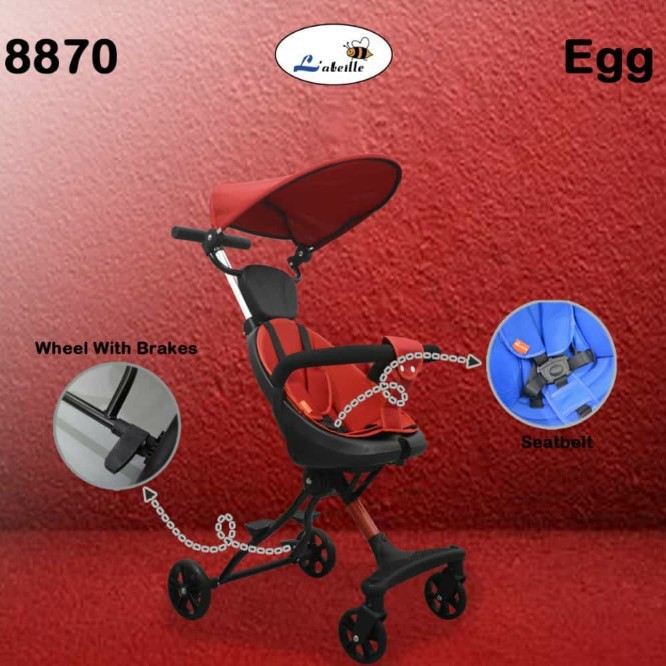 Makassar ! Stroller Travelling Micro Trike Labeille Egg