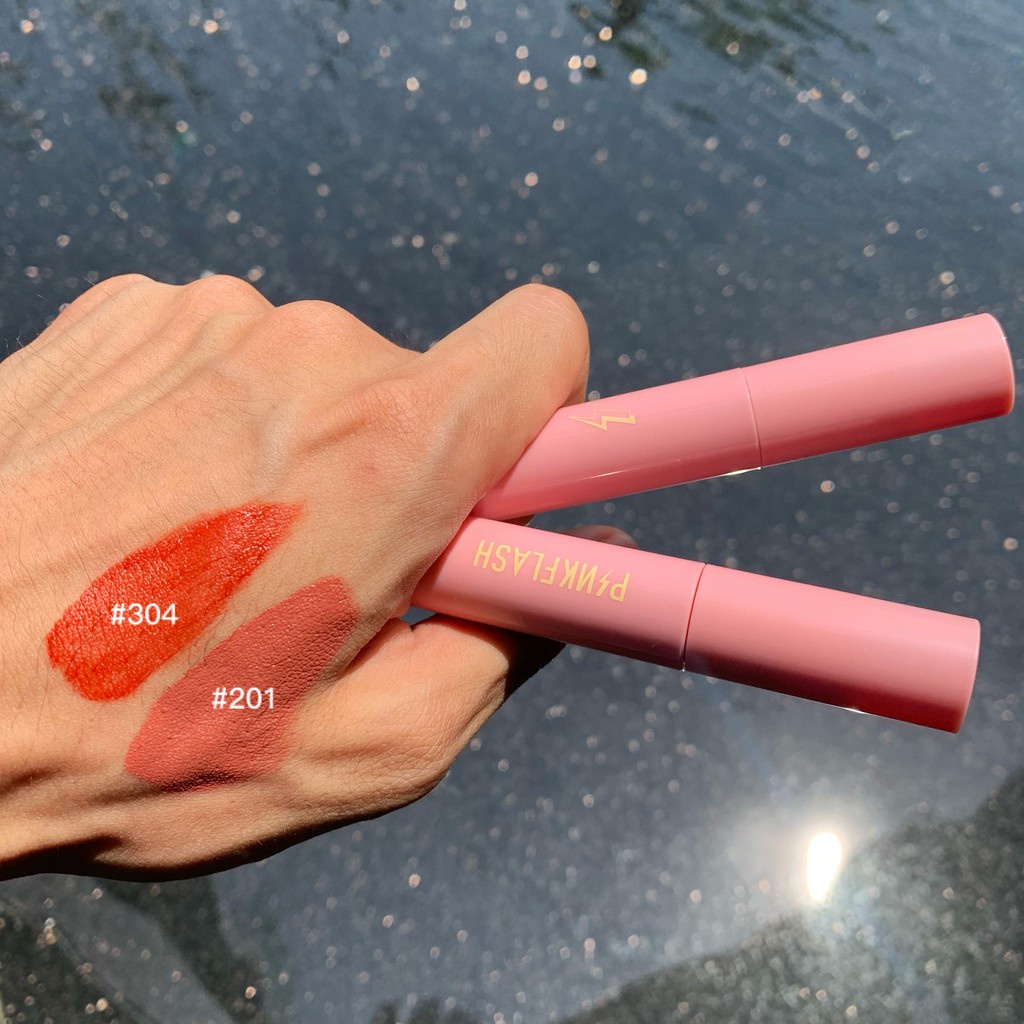 PINKFLASH OhMyKissAiry Kiss Air Waterproof Lasting 8h Matte Lip Cheek Tint  #102 Lipstick