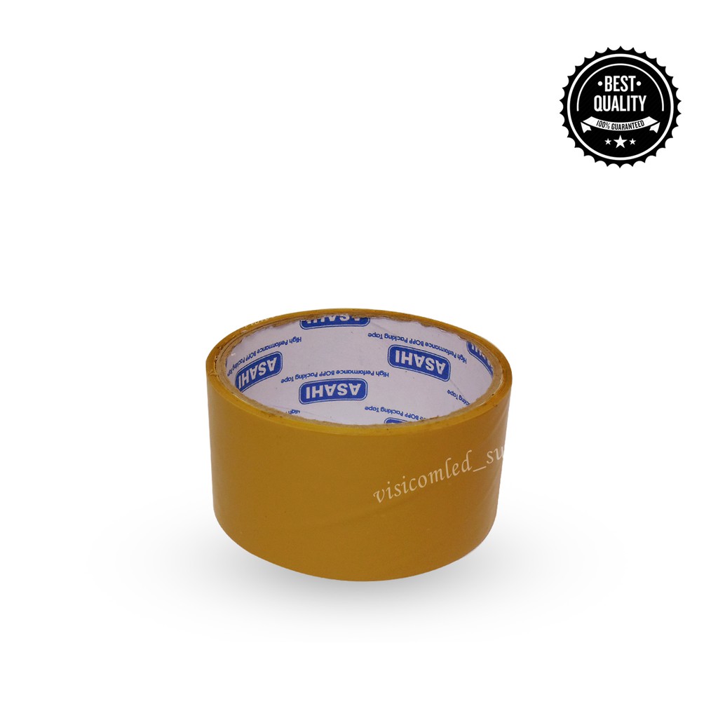 

Lakban Asahi Tape 30Yard Isolasi Coklat Solasi 45mm 30Y 30 Y Yard