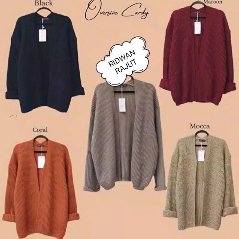 BERSHKA PREMIUM CARDIGAN RAJUT OVERSIZE CARDI BERSHKA PREMIUM CARDIGAN RAJUT OVERSIZE CARDI