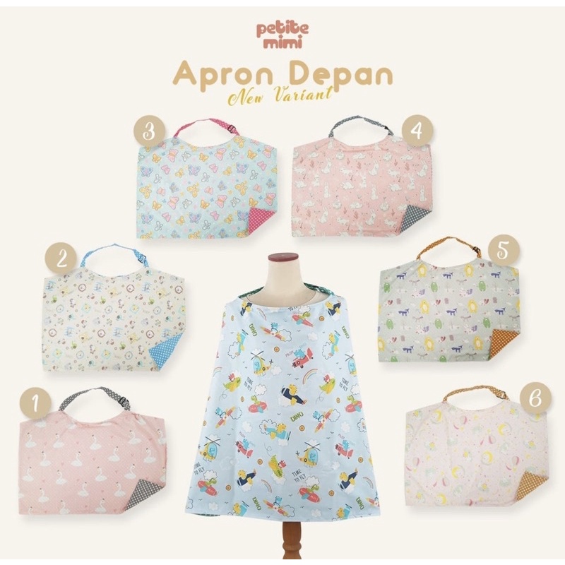 Petite Mimi Nursing Cover ( Front Apron) - Penutup Menyusui