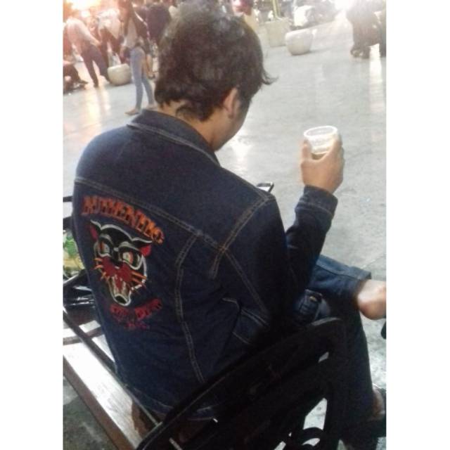 Jaket Peter says denim