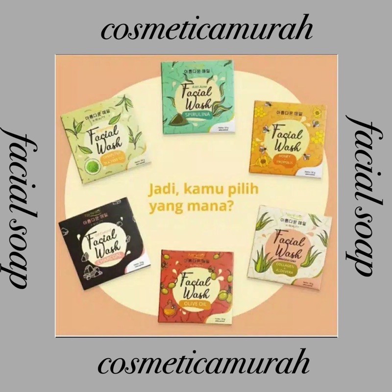 original | naminara facial soap -- sabun naminara batang | sabun wajah naminara | naminara sabun