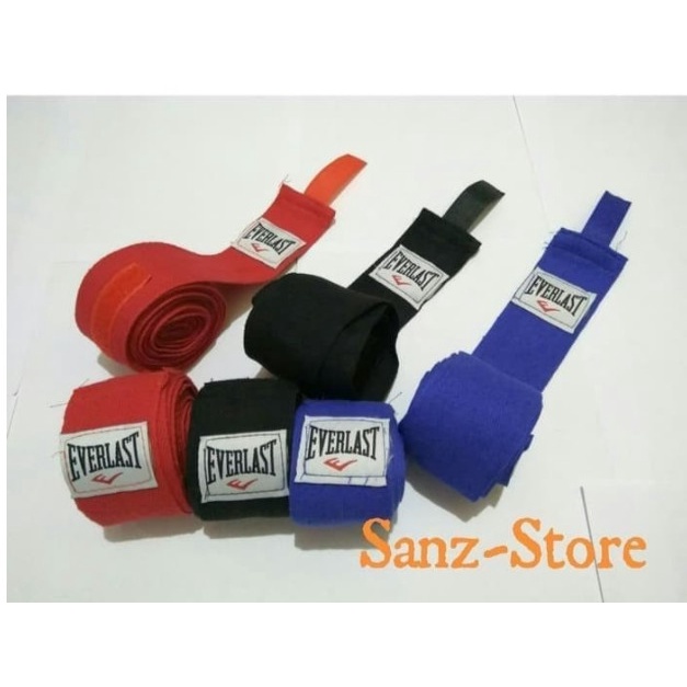HAND WRAPS / BENDIT MUAY THAI / HANDWRAP TINJU MUAYTHAI BOXING EVERLAST TEBAL MURAH
