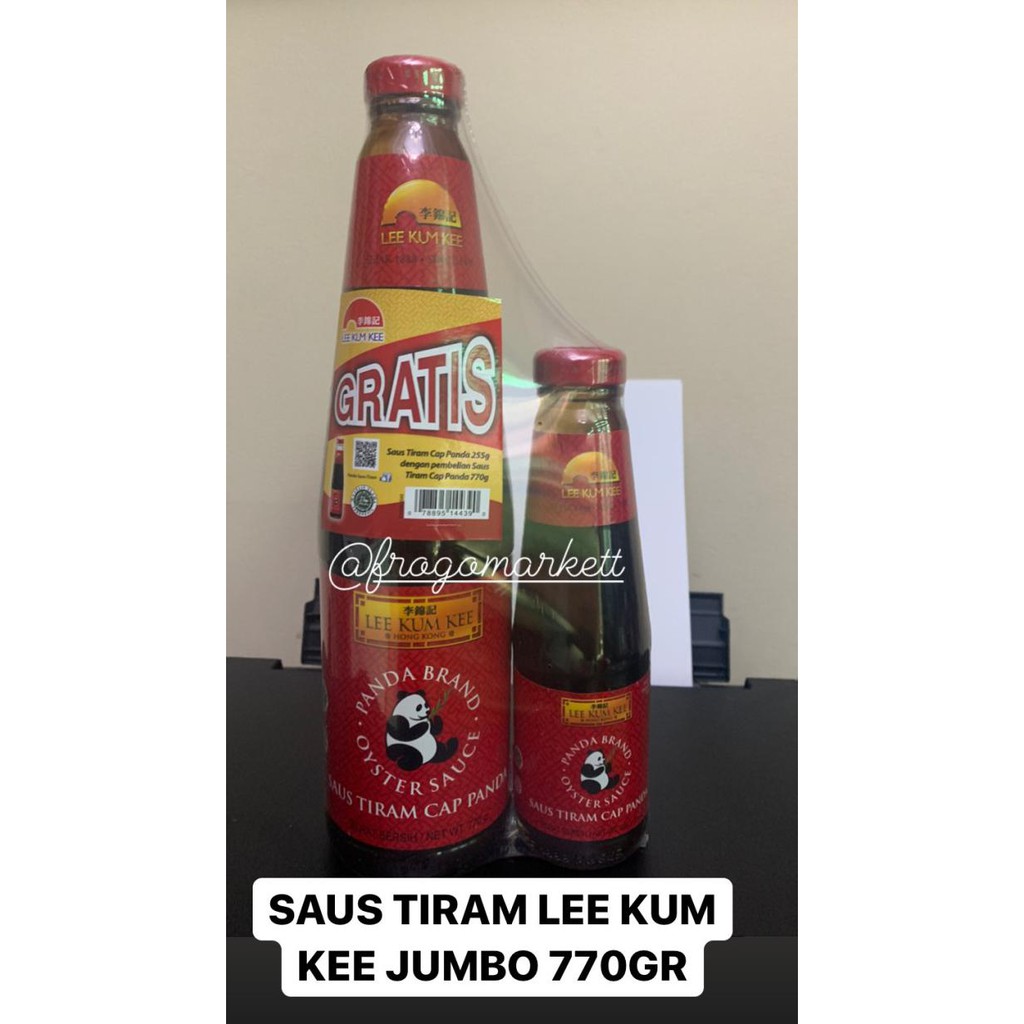 

LEE KUM KEE OYSTER SAUCE SAUS TIRAM 770GR FREE 255GR