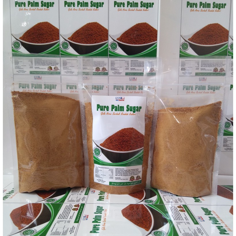 Pure Palm Sugar | Gula Aren Murni 100% Kwalitas Super Premium - Netto 200 gram