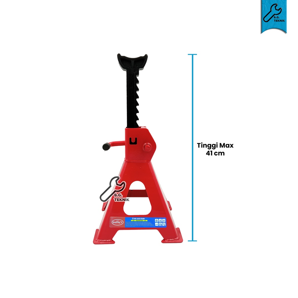 [JACK STAND] Dongkrak Jack Stand 2 / 3 Ton / Tahanan Mobil Berdiri   isi 2PC