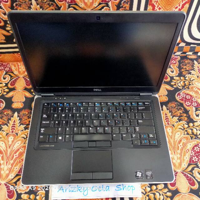 Laptop DELL E7440 i5 4300U gen ke 4 keyboard backlight webcam