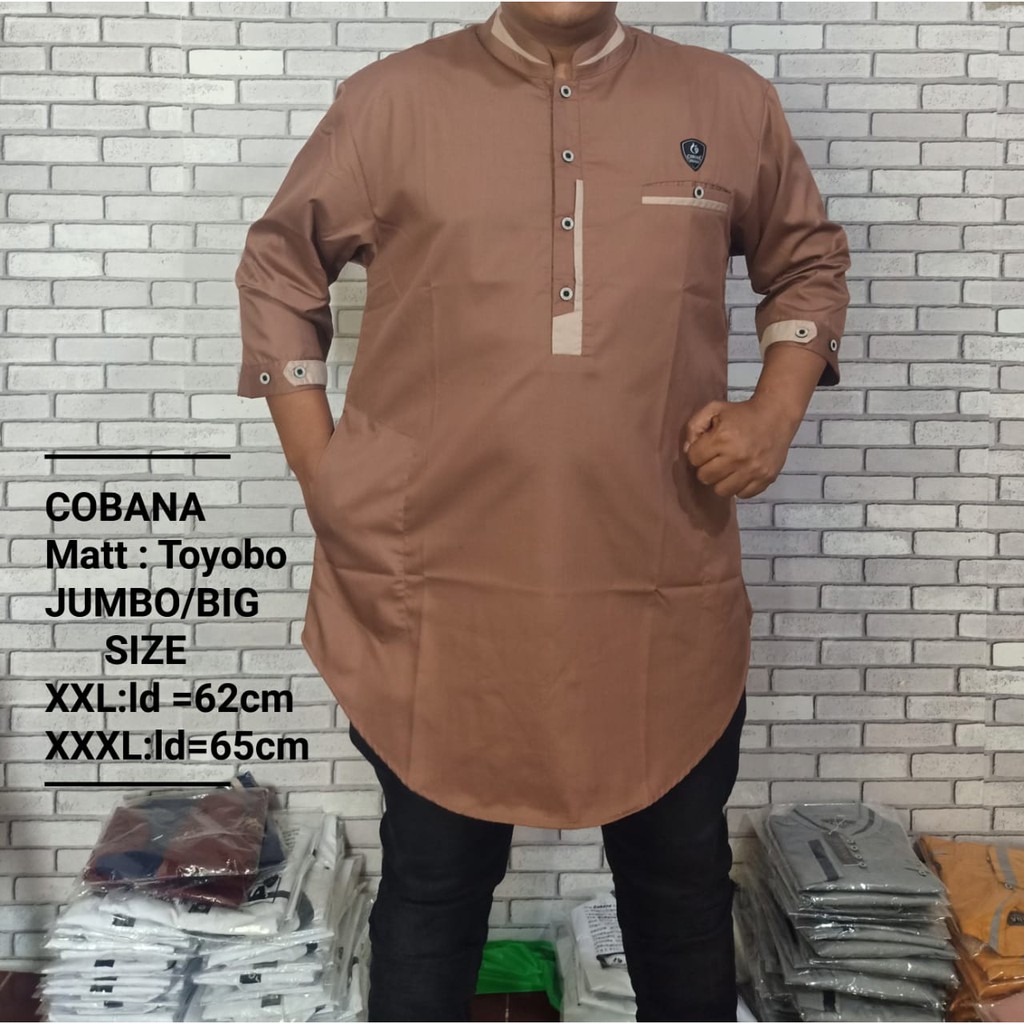 Premium Original(Realpic) Koko Oversize - Koko XXL - Koko XXXL - KURTA JUMBO - BAJU KOKO JUMBO