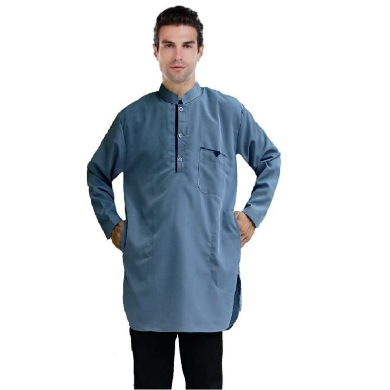 AL AHKOF Baju koko gamis pakistan baju kurta dewasa terlaris ukuran M L XL XXL.baju koko katun