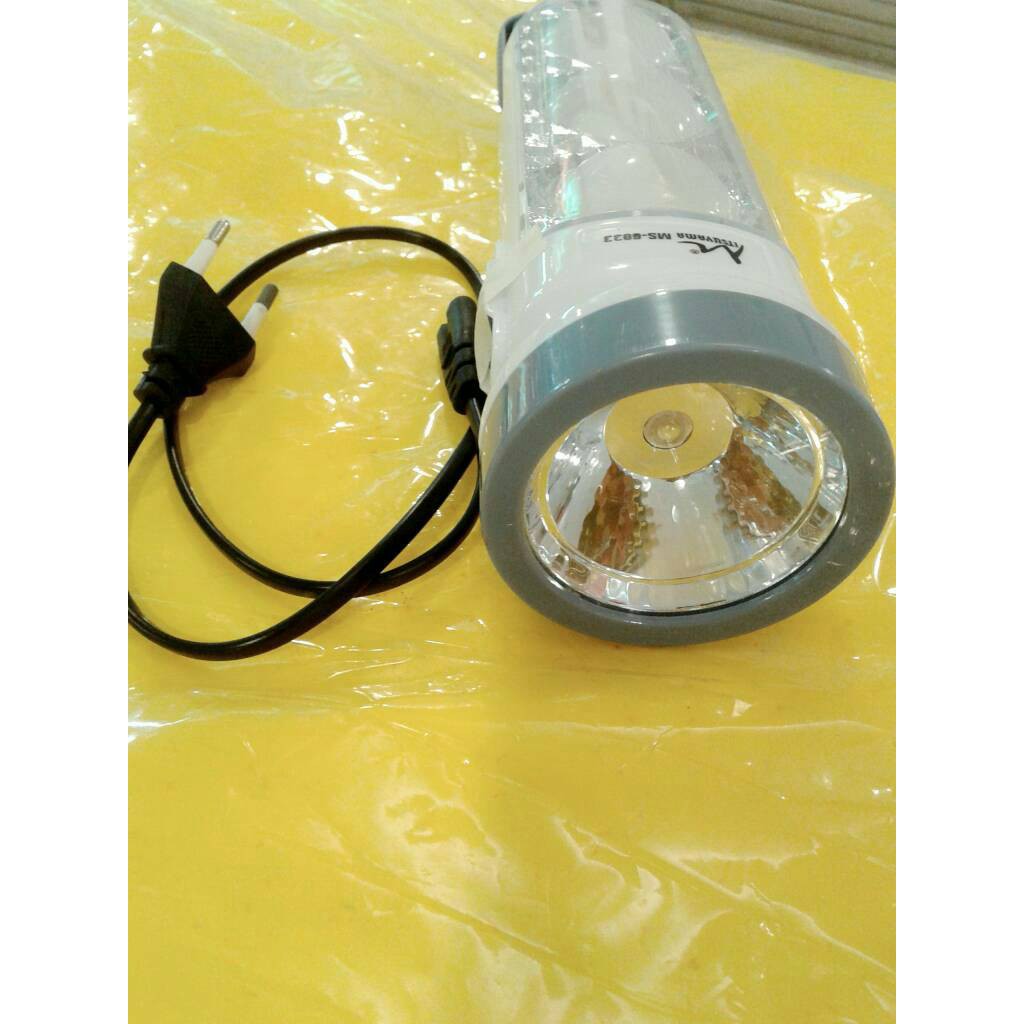 LAMPU EMERGENCY &quot;MITSUYAMA&quot;MS-6033 (lampu cahaya kuning &amp; putih)