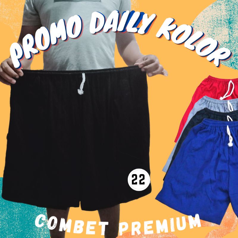 (ADD) CELANA PENDEK DEWASA MURAH /CELANA KOLOR PENDEK/ GROSIR CELANA KOLOR PRIA
